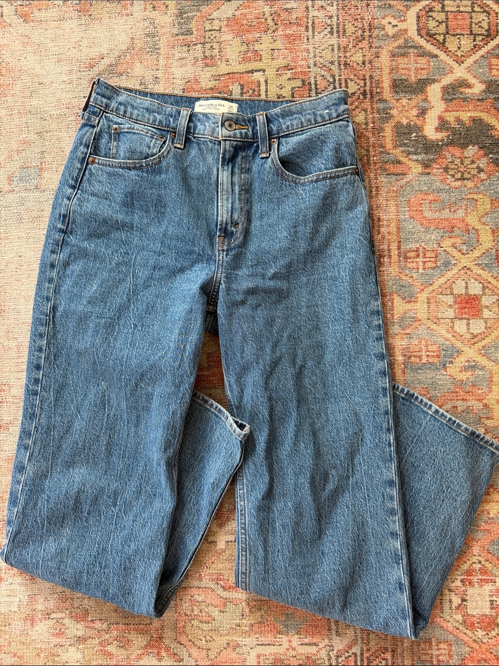 Abercrombie Classic High-Rise Blue Women's Jeans